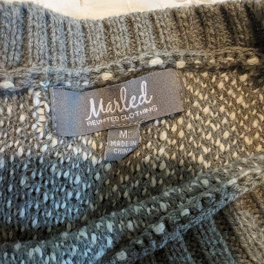 Marled reunited clothing star sweater - Picture 2 of 8